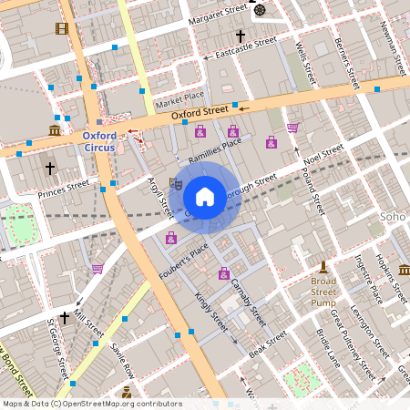 Great Marlborough Street, Carnaby W1