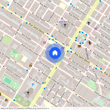 rue Drolet, Plateau-Mont-Royal, Plateau-Mont-Royal, Ile de Montréal, H2T 1P8