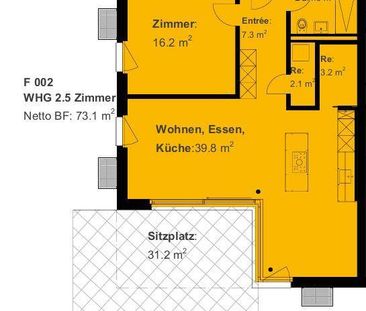 2.5 Zimmerwohnung in Neunkirch - Foto 6
