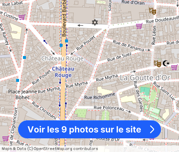 Rue des Poissonniers, Paris - Photo 1