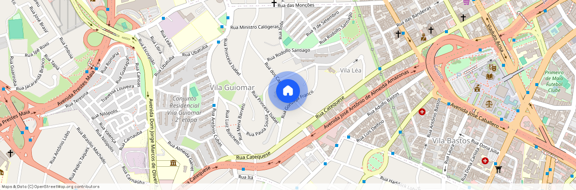 Rua, dos Capuchinhos, 155, Vila Alpina, Santo André
