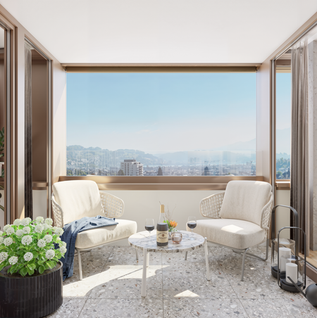 2 ½ Zimmer-Wohnung in Kriens mieten - Photo 4