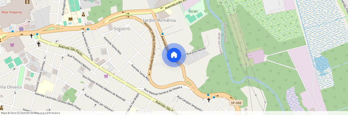 Rua Julio Perotti, Jardim Armênia, Mogi das Cruzes