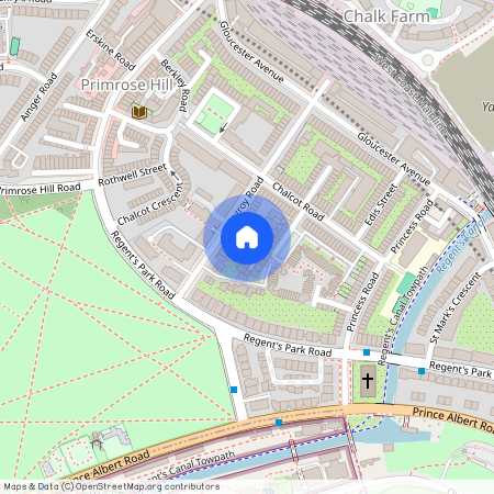 Gloucester Avenue, Primrose Hill, NW1