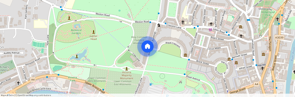 Ground & First Floor Maisonette 13 Marlborough Buildings, Bath, Somerset, BA1 2LX