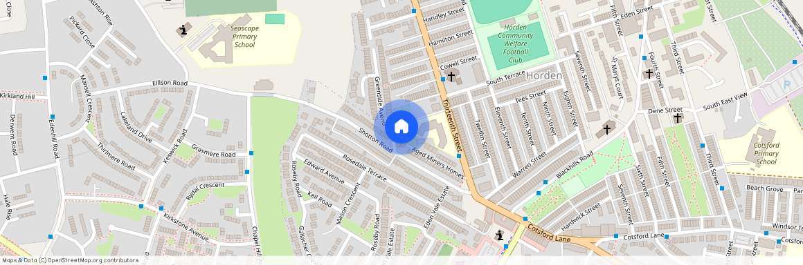 2 bed end of terrace house to rent in SR8