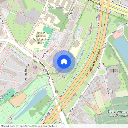 ul. Łukowa 2, Służew, Mokotów, Warszawa, mazowieckie