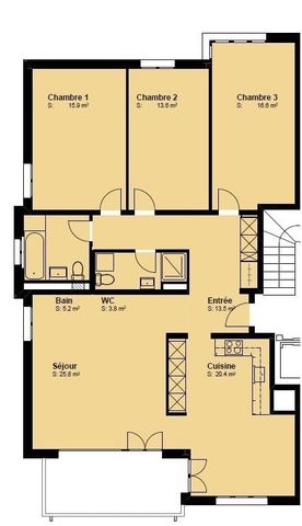 4.5 Zimmer, 114 m², 3. Stock - Photo 4