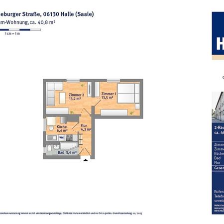 Für Senioren u. Rentner: frisch renoviert / Hochparterre / ab Mai - Foto 3