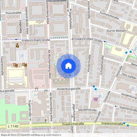 Jägerhofallee 46, 71638 Baden-Württemberg - Ludwigsburg