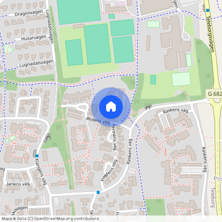 Teleborg, Växjö, Kronoberg, Blidens väg 16