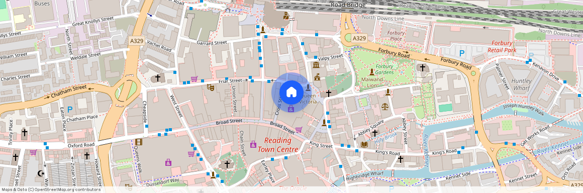 Friar Street, Reading, Berkshire, RG1