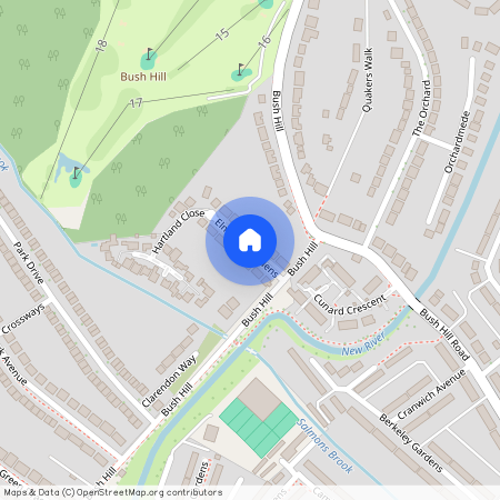 Elmscott Gardens, Winchmore Hill, London N21