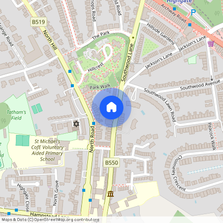 Flat 6 Cholmeley Close, 215 Archway Road, Highgate