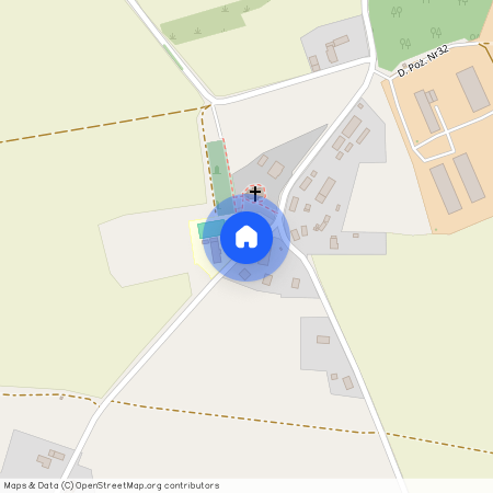 ul. Wolności, Okmiany, Chojnów, legnicki, dolnośląskie