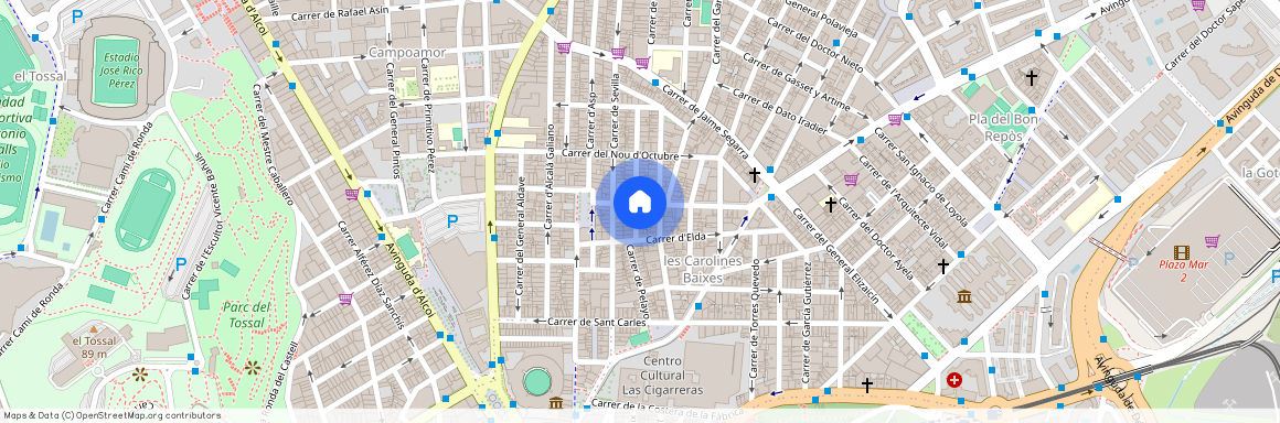 Calle Poeta Zorrilla, 6, 03012 Alicante/alacant, Spain