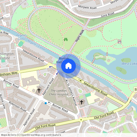 Cleland House, Sewardstone Road, Victoria, E2