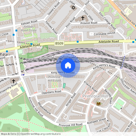 King Henrys Road, Primrose Hill, London