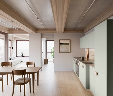 3.5 Zimmer, 75 m², 18. Stock - Foto 5