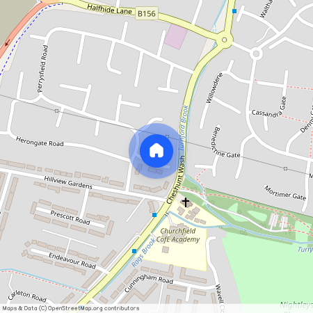 Perrysfield Road, Cheshunt