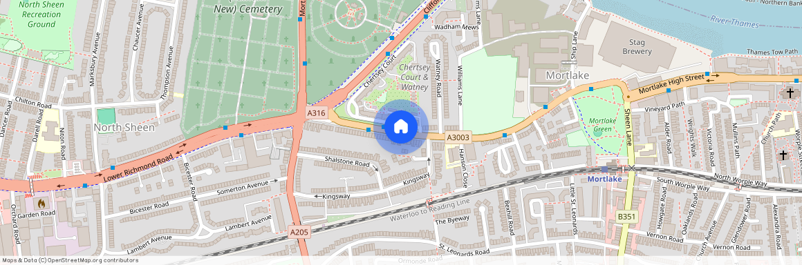 Chertsey Court, Mortlake, SW14