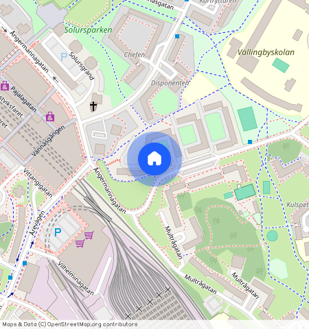 Ångermannagatan **, Råcksta