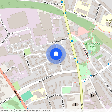 Gladstone Street, Walsall, WS2