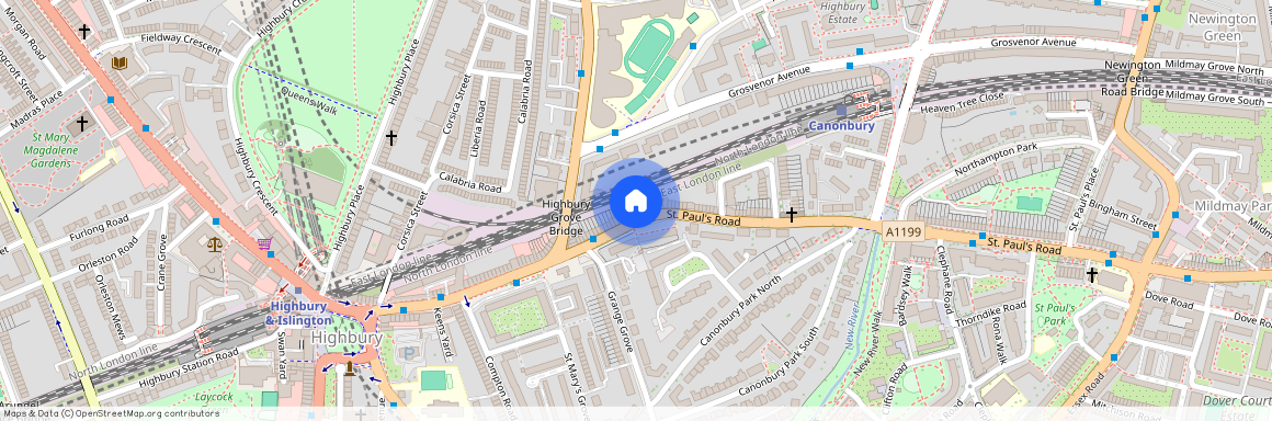 St Pauls Road, Islington, N1