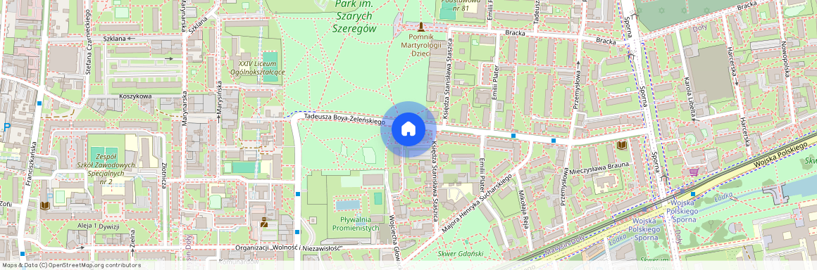 Łódź, Bałuty, Doły, Boya-Żeleńskiego