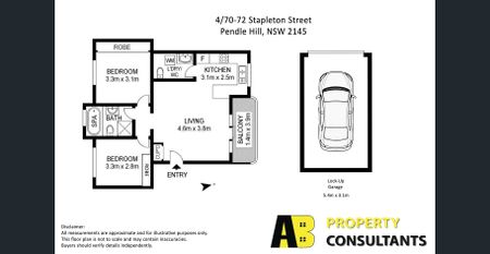 What a location 2 Bedroom 1 bathroom with lock up garage on Stapleton St - Photo 4