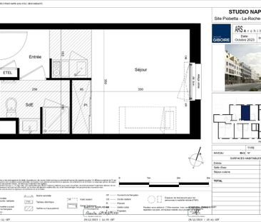 Appartement T1 à louer La Roche Sur Yon - 21 m² - Photo 6