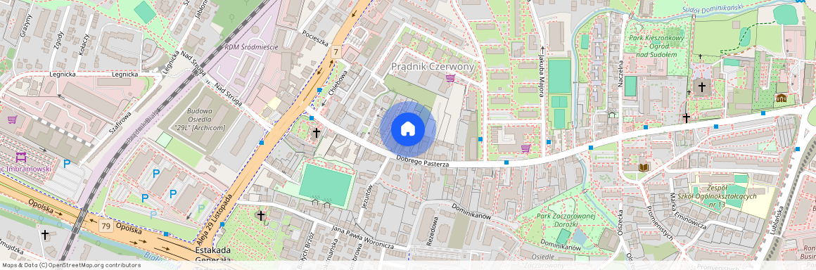 ul. Dobrego Pasterza, Prądnik Czerwony, Prądnik Czerwony, Kraków, małopolskie