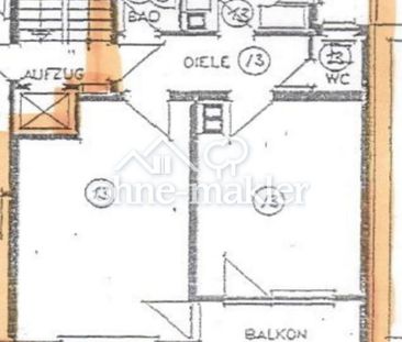 2-Zimmer-Wohnung im 5. OG mit Aufzug und Balkon – Stuttgart-Kernerv... - Photo 3