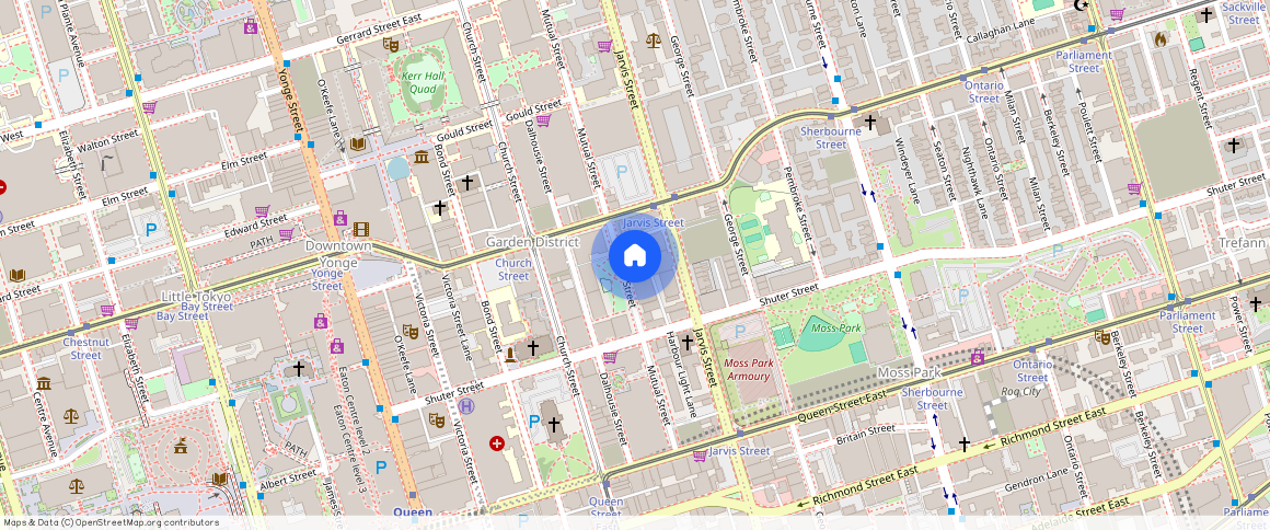 Ontario, ** Mutual Street Unit# 707, Toronto C08