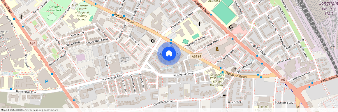 Portland Crescent (Available July 2026Bills INC), Manchester M13