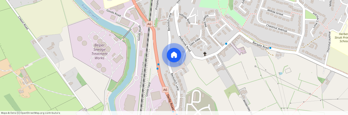 Belper, Derbyshire, DE56