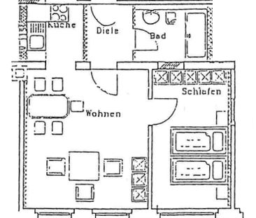 2-Raum-Wohnung - Foto 1
