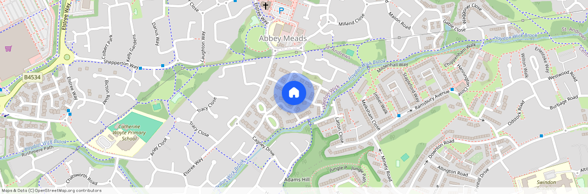 Wynwards Road, Abbey Meads, Swindon, SN25