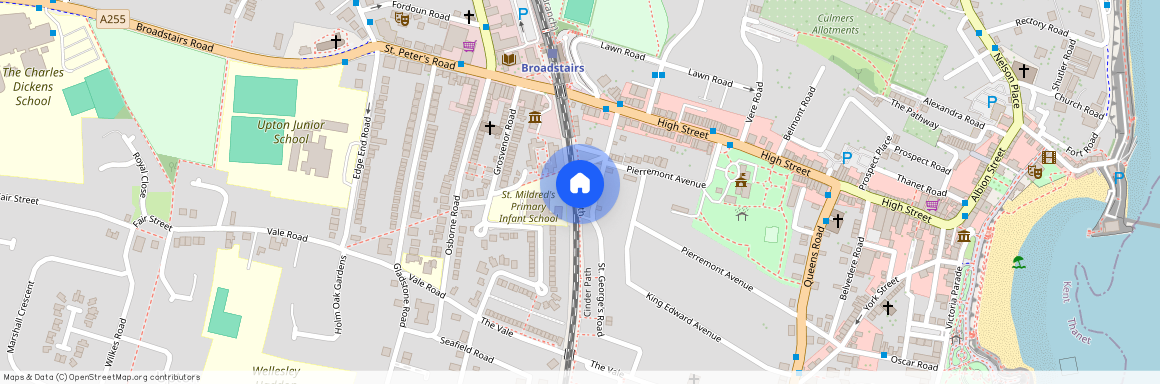 Cinder Footpath, Broadstairs, Kent, CT10