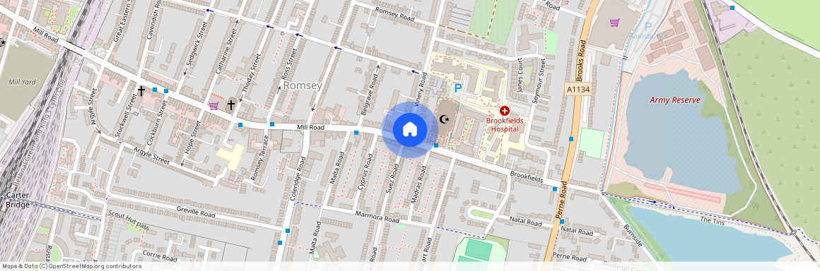 Mill Rd, Cambridge CB1 3DF