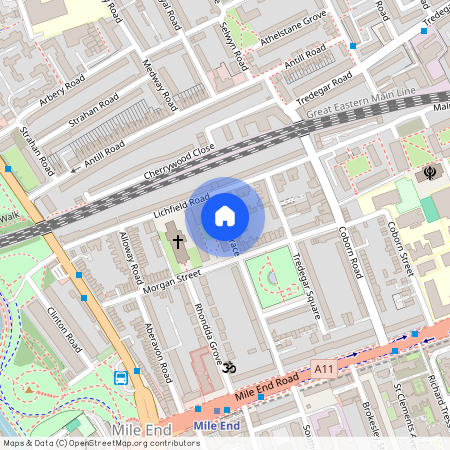 College Terrace, London, E3
