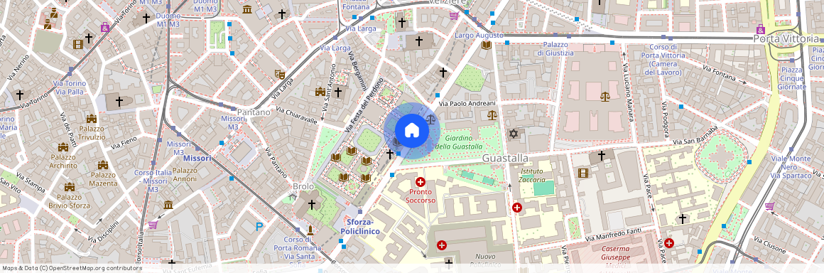 Via Francesco Sforza, Włochy, Milan