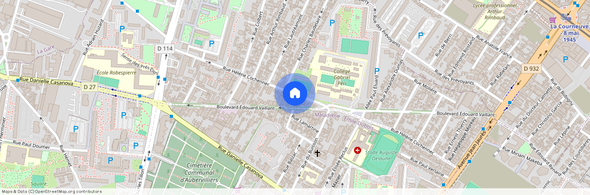 63 Rue Hélène Cochennec, 93300 Aubervilliers