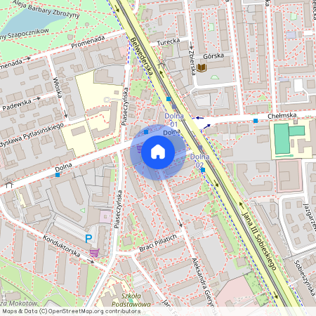 Warszawski, Warszawa, Mokotów, Dolna