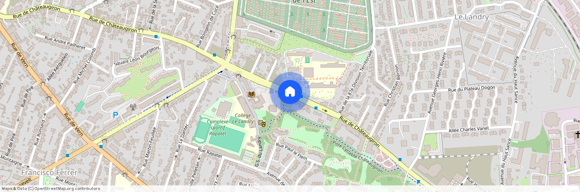 128 rue de chateaugiron, rennes, 35200, Rennes