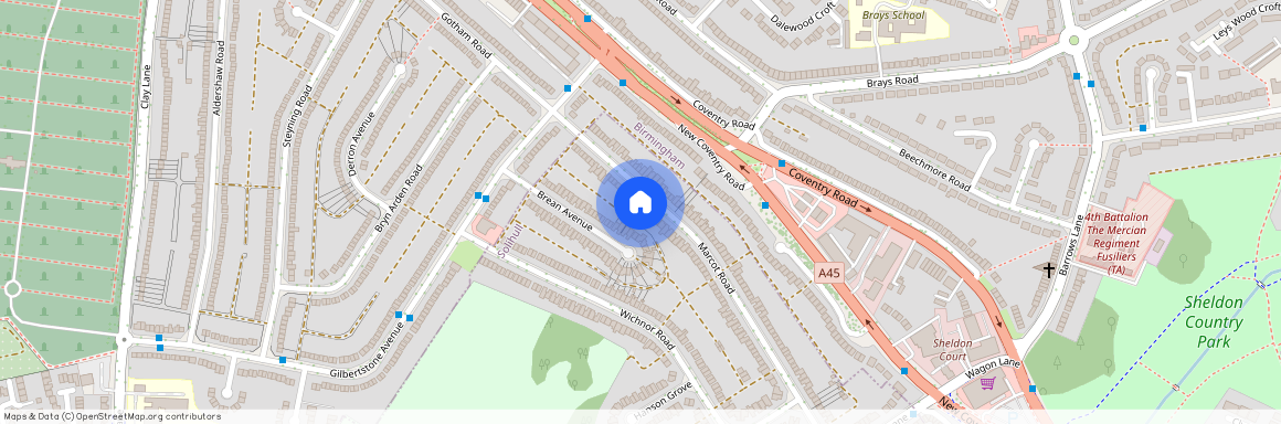 Marcot Road, Solihull B92