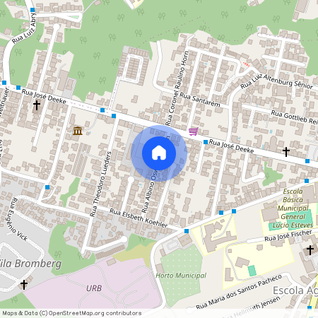 Rua Albino Oswaldo Clasen 90, Blumenau, Blumenau - SC, 89031-440, Brazil