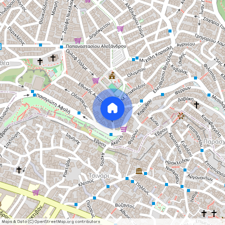 Εθνικής Αντιστάσεως, 10, Συκιές Ελλάδα, 56625, Καλλιθέα - Άγιοι Θεόδωροι (Συκιές)