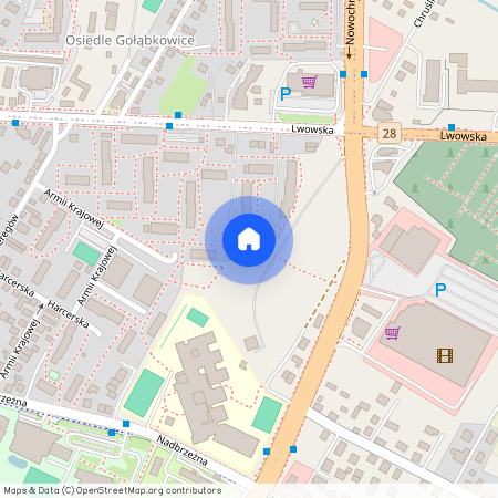 ul. Lwowska, Nowy Sącz, małopolskie