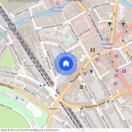 Gloucester Crescent, Primrose Hill, London, NW1